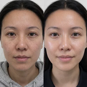 Salmon DNA Treatment Before After